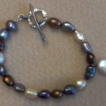 Earthtone Freshwater Pearls Bracelet